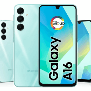 Smartphone Samsung Galaxy A16 128GB – 4GB RAM, Câmera 50MP, Tela 6.7" e Bateria 5000mAh – Verde Claro